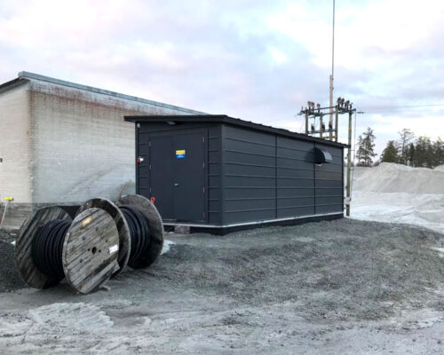 Electricity shelter Marshall
