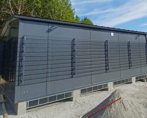 Electric equipment shelters